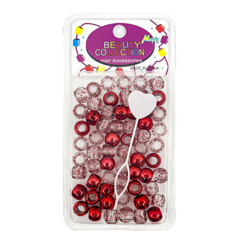 MAGIC COLLECTION Metallic &amp; Glitter Beads Mix