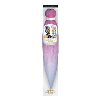 EZBRAID Platinum 2-Tone Color Pre-Stretched Braid (26inch)