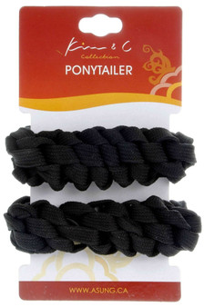 KIM &amp; C 2pcs Braided Ponytail Holders