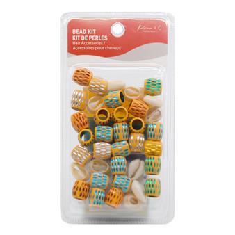 KIM &amp; C  Wooden Hair Beads