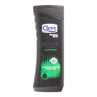 CLERE For Men Active Body Lotion (13.53oz)