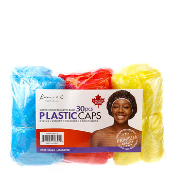 KIM &amp; C Water Proof Plastic Caps (30pcs/pack)