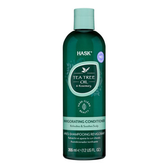HASK Tea Tree Oil &amp; Rosemary Invigorating Conditioner (12oz)