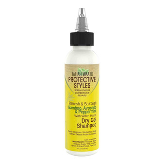 TALIAH WAAJID Protective Styles Bamboo, Avocado &amp; Peppermint Dry Gel Shampoo (4oz)