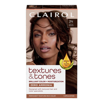 TEXTURES &amp; TONES Permanent Moisture Rich Hair Color Kit