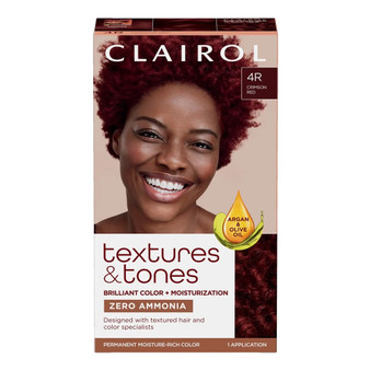 TEXTURES &amp; TONES Permanent Moisture Rich Hair Color Kit