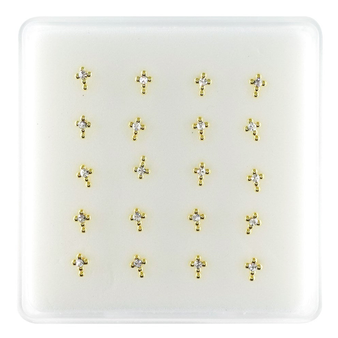 INTERVISION 925 Stering Silver Nose Stud