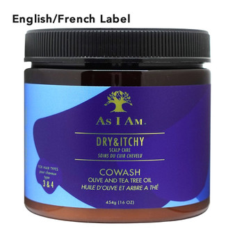 AS I AM Dry &amp; Itchy Scalp Care CoWash (16oz)