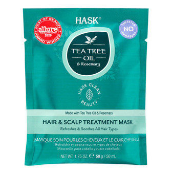 HASK Tea Tree Oil &amp; Rosemary Invigorating Deep Conditioner Packet (1.75oz)