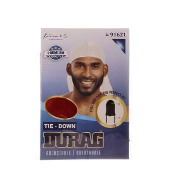 KIM &amp; C Satin Tie-Down Durag