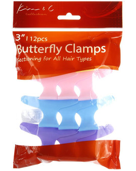KIM &amp; C 12pcs Butterfly Clamps (3inch)
