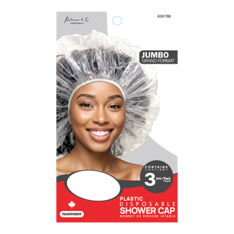 Kim &amp; C Disposable Shower Cap (3pcs)