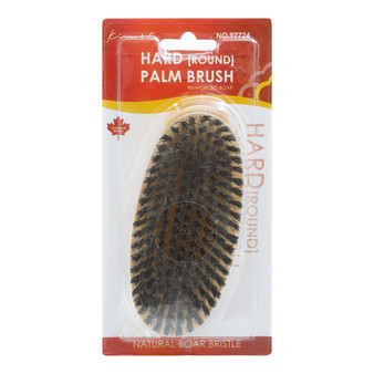 KIM &amp; C Natural Boar Bristle Wooden Brush