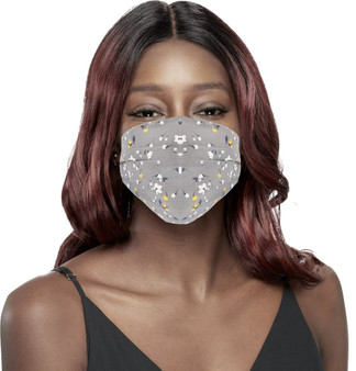 KIM &amp; C Fashion Flower Patterned Mask
