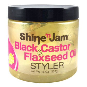 AMPRO Shine 'n Jam Gel [Black Castor &amp; Flaxseed Oil]