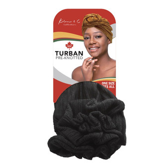 KIM &amp; C Premium Pre-Knotted Turban
