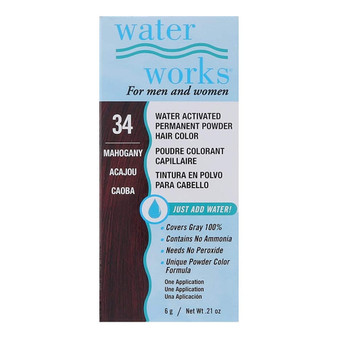 WATER WORKS Water Activated Permanent Powder Hair Color