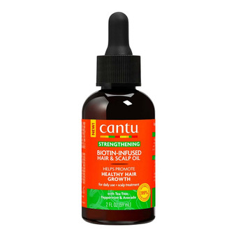 Cantu Biotin Infused Hair &amp; Scalp Strengthening Oil (2oz)