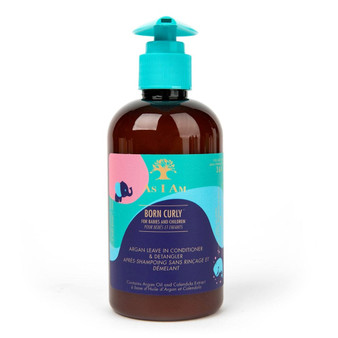 AS I AM Born Curly Argan Leave In Conditioner &amp; Detangler (8oz)