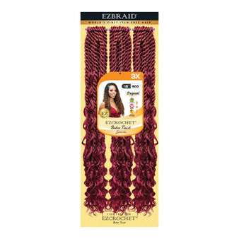 EZBRAID Ezcrochet 3X Boho Twist Braid (18inch)