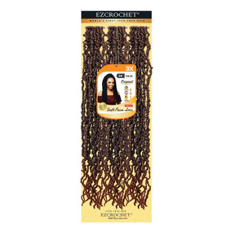 EZBRAID Ezcrochet 3X Soft Faux Locs Braid (26inch)