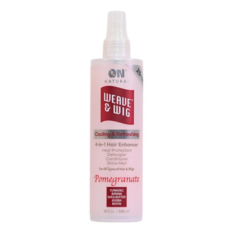 ON NATURAL Weave &amp; Wig 4 In 1 Hair Enhancer Heat Protectant Detangler &amp; Conditioner