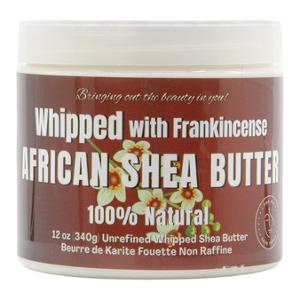 RA COSMETICS 100% Pure African Shea Butter [Whipped] (12oz)