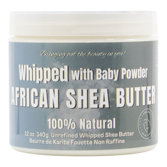 RA COSMETICS 100% Pure African Shea Butter [Whipped] (12oz)