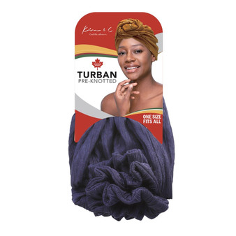 KIM &amp; C Premium Pre-Knotted Turban