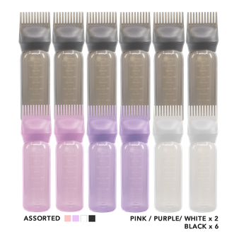 Kim &amp; C Root Comb Application Bottle [160ml X 12] - Assorted