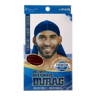 KIM &amp; C Velvet Deep Wave Durag