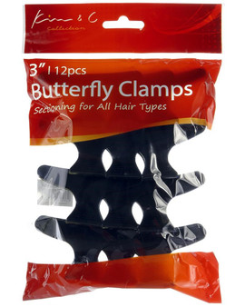 KIM &amp; C 12pcs Butterfly Clamps (3inch)