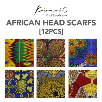 KIM &amp; C African Head Scarf