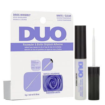 DUO Rosewater &amp; Biotin Striplash Adhesive [White/Clear] (0.18oz/5g)