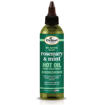 Difeel(Sunflower) Rosemary Mint Hot Oil Hair Treatment (8oz)
