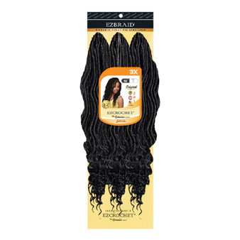 EZBRAID Ezcrochet 3X Bohemian Locs (18inch)