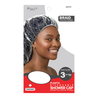 Kim &amp; C Disposable Shower Cap (3pcs)