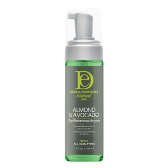 DESIGN ESSENTIALS Almond &amp; Avocado Curl Enhancing Mousse