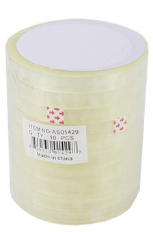 KIM &amp; C 12mm Transparant Tape Set (10pc)