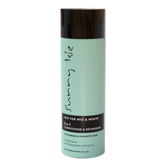 SUNNY ISLE Just For Wig &amp; Weave 2 In 1 Conditioner &amp; Detangler (8oz)