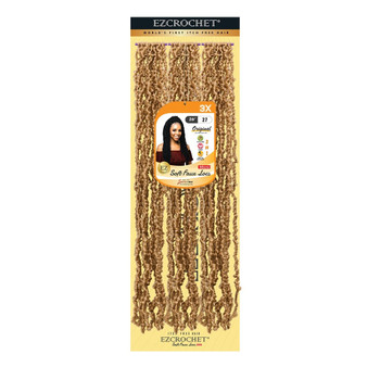 EZBRAID Ezcrochet 3X Soft Faux Locs Micro Braid