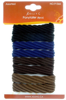 KIM &amp; C 8pcs Hair Ponytailer [Patterned]