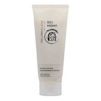 MIDHA Rice Bran Scrub Foam (5.07oz)