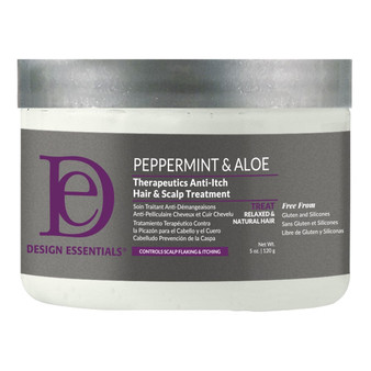 DESIGN ESSENTIALS Peppermint &amp; Aloe Therapeutics Anti-Itch Hair &amp; Scalp Treatment (5oz)
