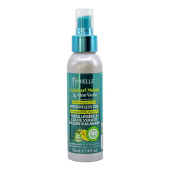 MIELLE Kalahari Melon &amp; Aloe Vera Deep Hydration Weightless Oil (4oz)