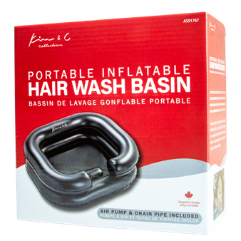 Kim &amp; C  Portable and Inflatable Hair Wash Basin