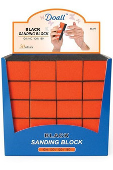 ANNIE Almine Black Sanding Block (20blocks/display)