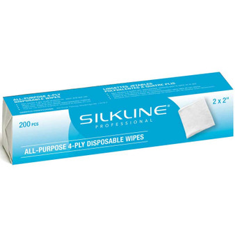 Silkline All-Purpose Disposable Wipes 2″ x 2″ 200/pack