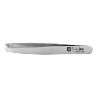 Silkline Slanted Tip Mini Tweezers