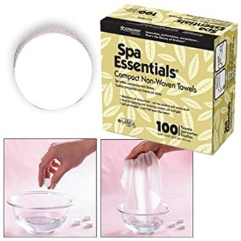 Compact Non-Woven Towels 100/pack